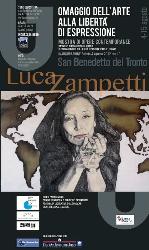 Luca Zampetti - Omaggio dell'arte alla libertà di espressione